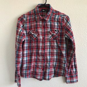3/$15 Vans Plaid Shirt